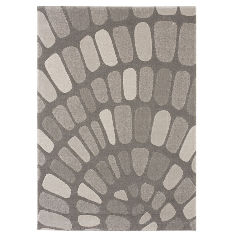 Ivy Bronx Hallam Geometric Beige/Gray/Brown Area Rug Wayfair